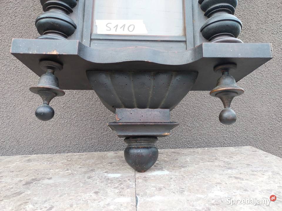 S110 Skrzynia obudowa starego zegara szafka