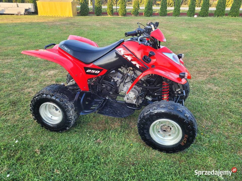 Quad Kymco Kxr 250 ltz ltr kfx yfz raptor trx Motoryzacja podkarpackie Wola Otałęska sprzedam