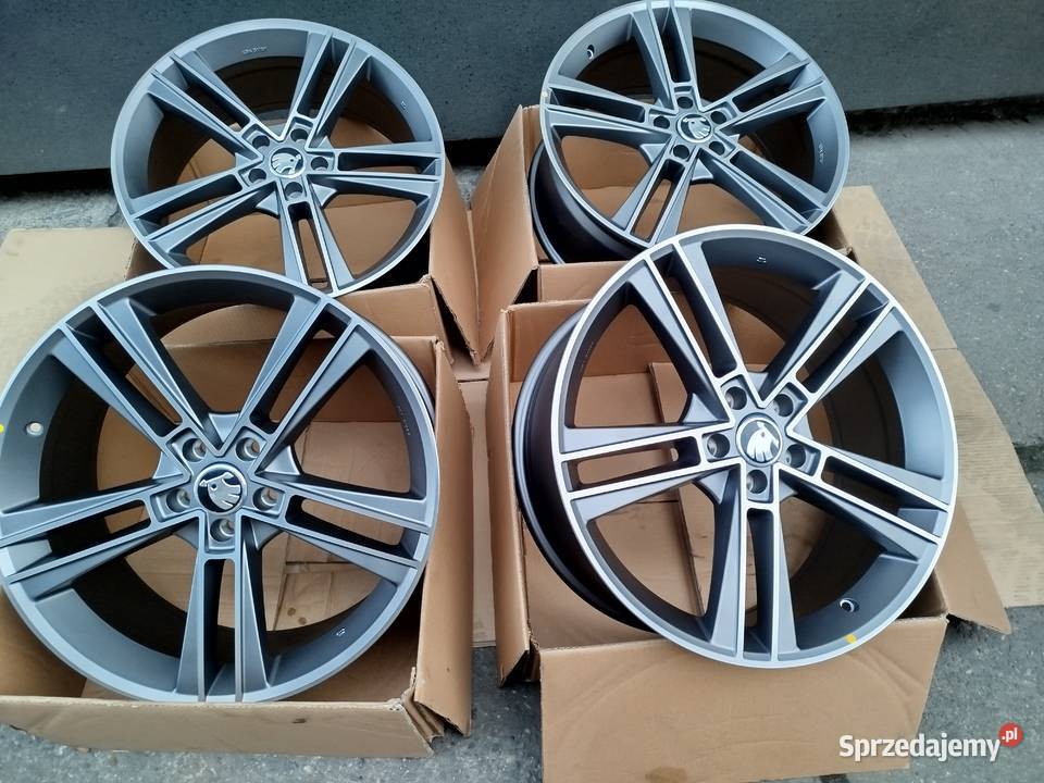 S480Alufelgi Nowe 205x112 Et48 Skoda Vw Audi Motoryzacja Bąków