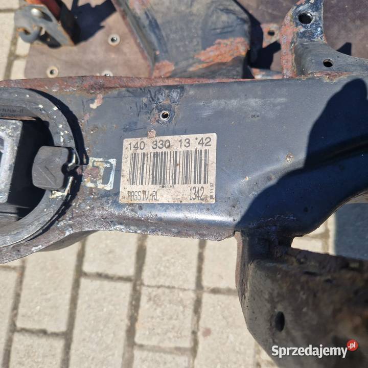 MERCEDES W140 C140 belka pod silnik sanki