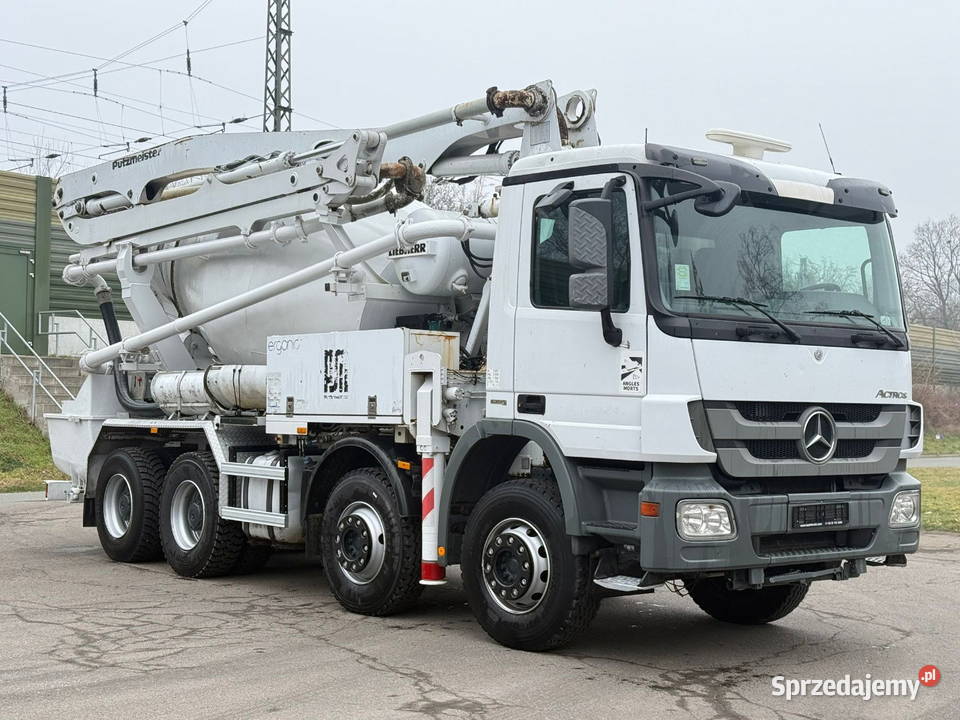 Betoniarka z pompa do betonu Mercedes diesel mazowieckie