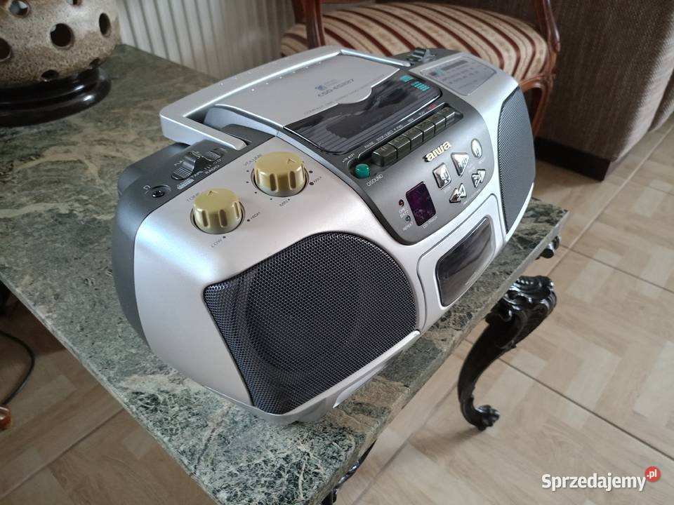 Boombox AIWA CSDES227 Radiomagnetofon CD wielkopolskie Drawski Młyn