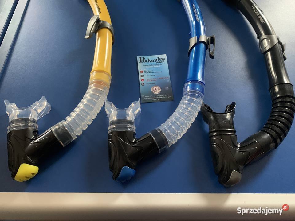 Fajka nurkowa Elba z zaworem górnym i dolnym Bytom sprzedam