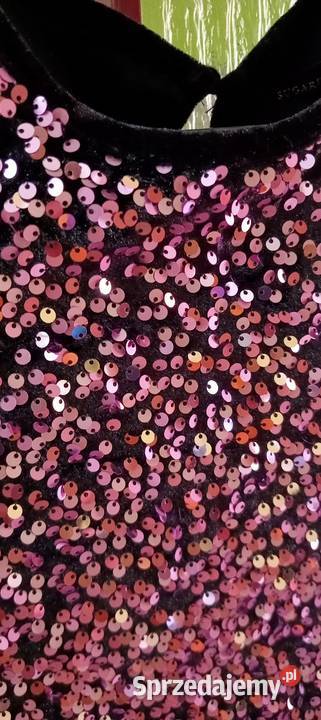 Cekinowa tunika Rozmiar 140 Dla Dziecka Kowalec