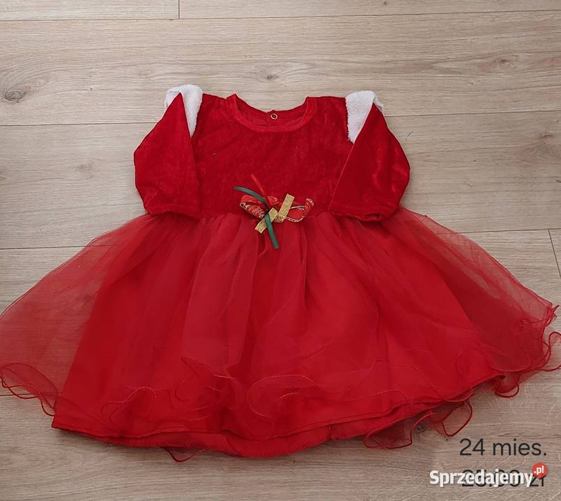 Sukienka Pani Mikołajowarozmiar 24 mies