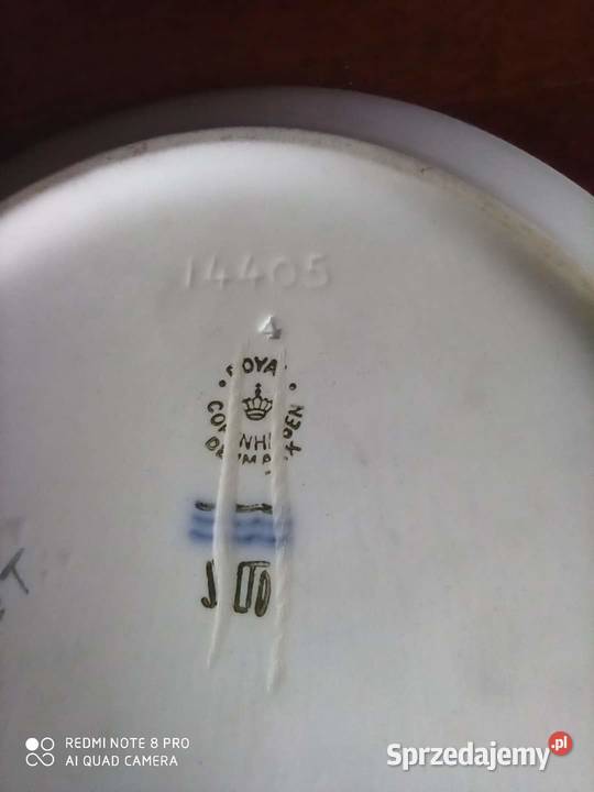 Półmisek Royal Copenhagen Made in Denmark Biała Gdańsk