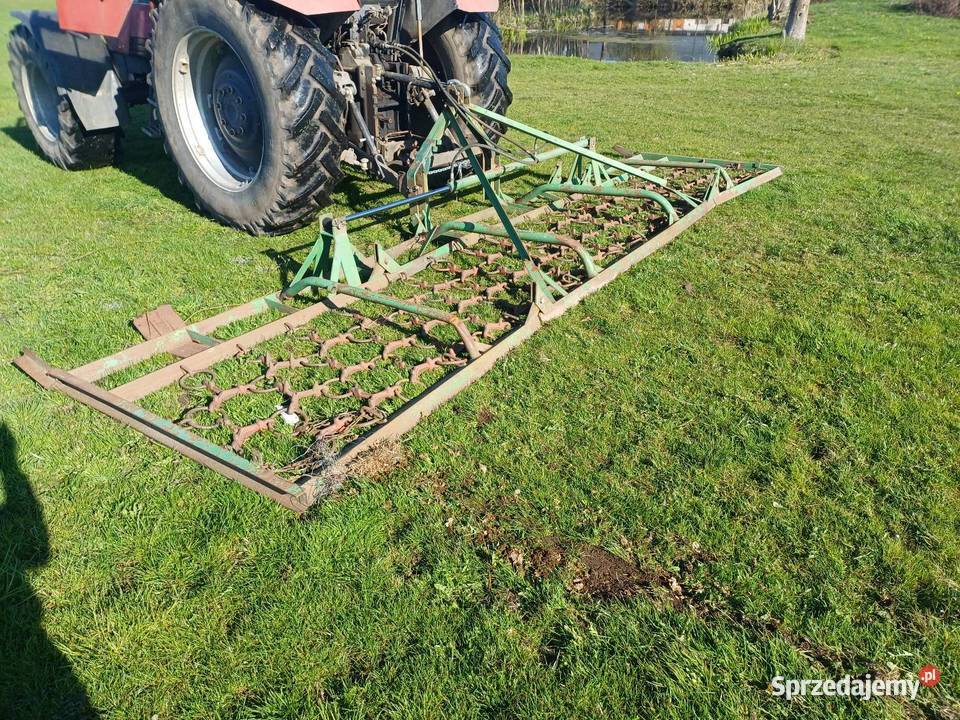 Włóka szerokość 6m hydraulicznie składana Budzynek
