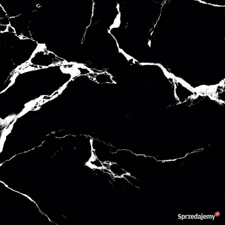 Gres Black Marble High Glossy 60x60x09 Kraków