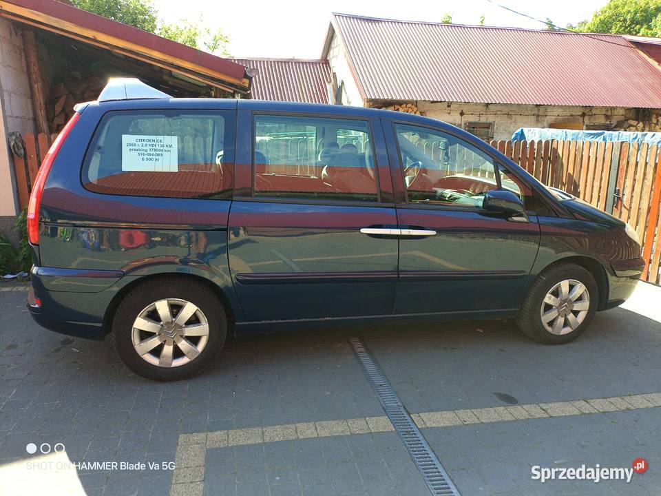 Citroen C8 20 HDI ośmioosobowy ESP Borowina