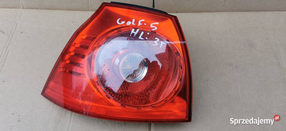 Lampa tylna lewa Volkswagen Golf 5 V warmińsko-mazurskie Szczytno