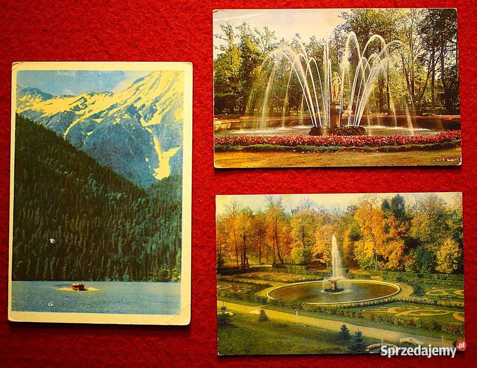 Pocztówki z ZSRR z lat 60 80 tych 23 sztuki Chełmno sprzedam