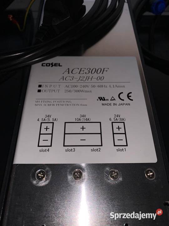 Cosel ACE300F AC3J2JH00 Zasilacz 34V10A 24V65A Warszawa
