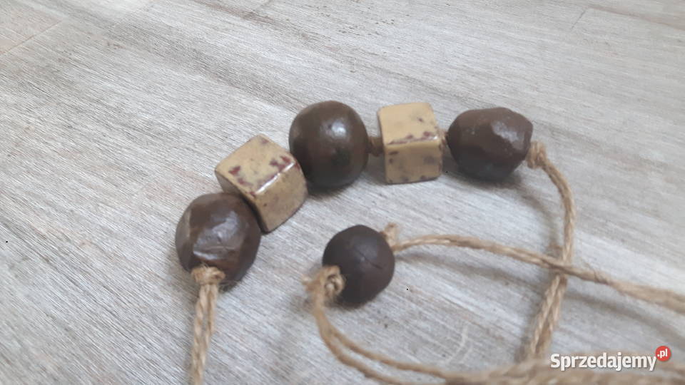 Naszyjnik wykonany ręcznie Otwock