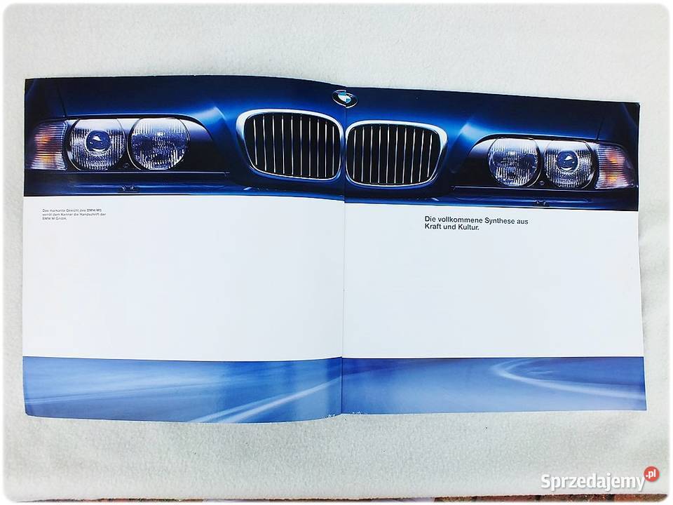 BMW M5 Limousine E39 Książka Album Prospekt z Żary