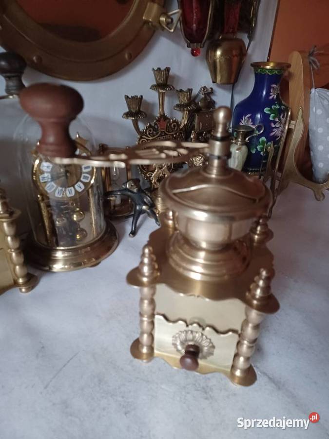 Mosiężny młynek do kawy Kolekcja wielkopolskie