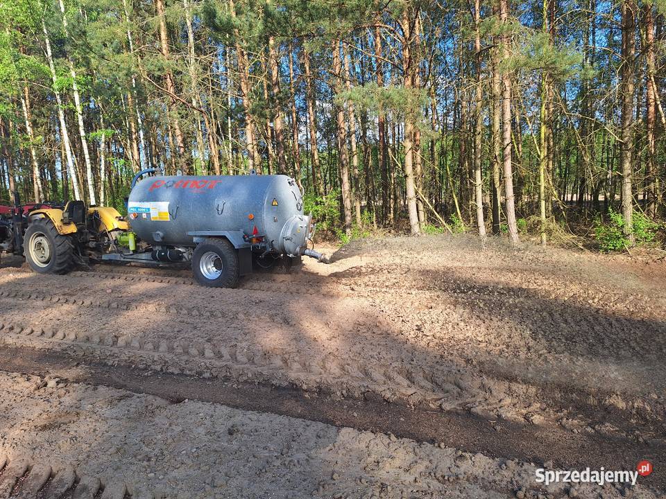 Beczkowóz ocynkowany Pomot 5000l 2013r stan nieuszkodzony Beczkowozy mazowieckie Ostrołęka