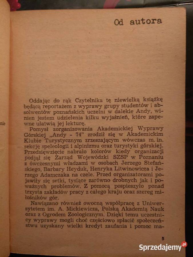 Alpinizm Kusząca andyjska biel