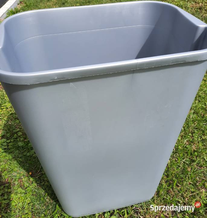 Kosz na śmieci Keeper 50L srebrny bez pokrywy Pozostałe Gaszowice