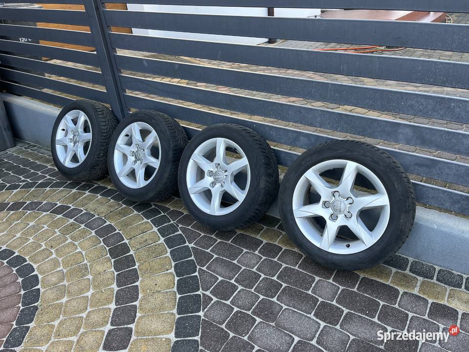 Alufelgi Opony zimowe koła 20555 R16 Audi A4A3A6 śląskie Nakło Śląskie