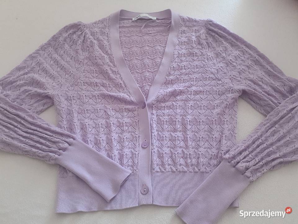 sweter rozpinany krótki Zara Swetry i golfy Gdańsk