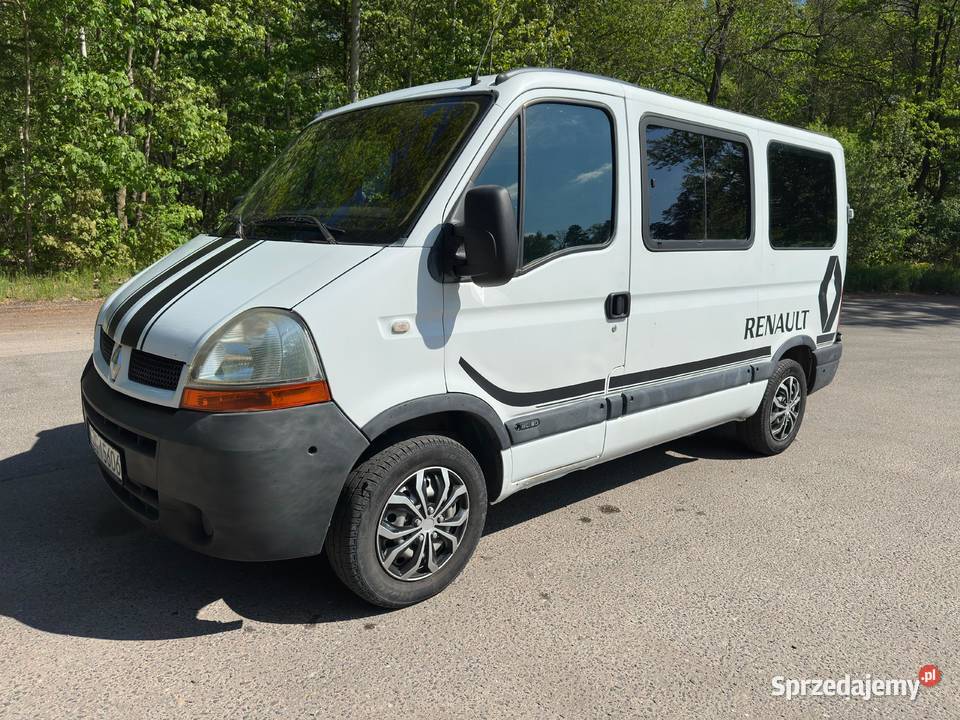 Bus Renault Master 9 osobowy 2005r Hak OKAZJA Złoczew