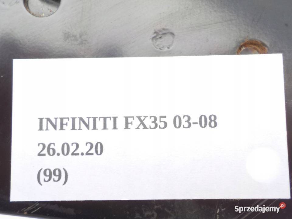 STREFA ZGNIOTU TYŁ INFINITI FX35 FX45 0308