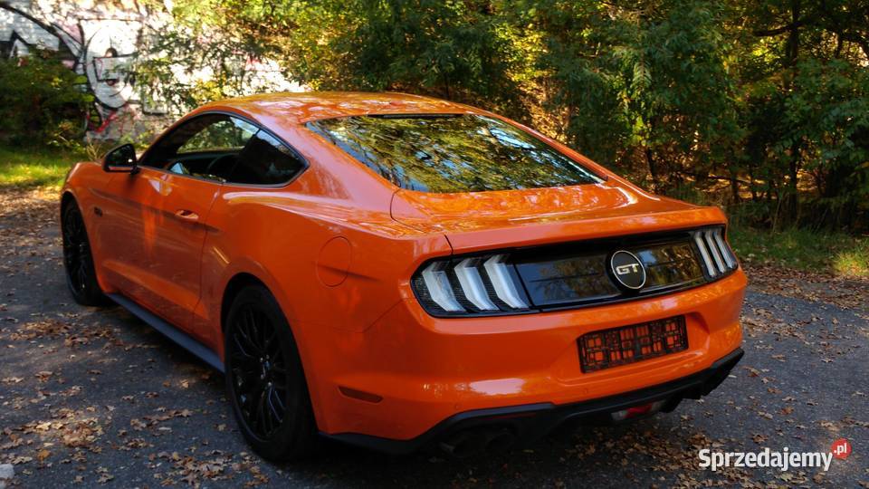 FORD MUSTANG 50 V8 450 SALON POLSKA 112020 automatyczna lubuskie Zielona Góra