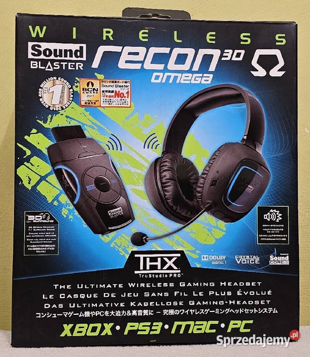 Słuchawki Creative Sound Blaster bezprzewodowe Książenice