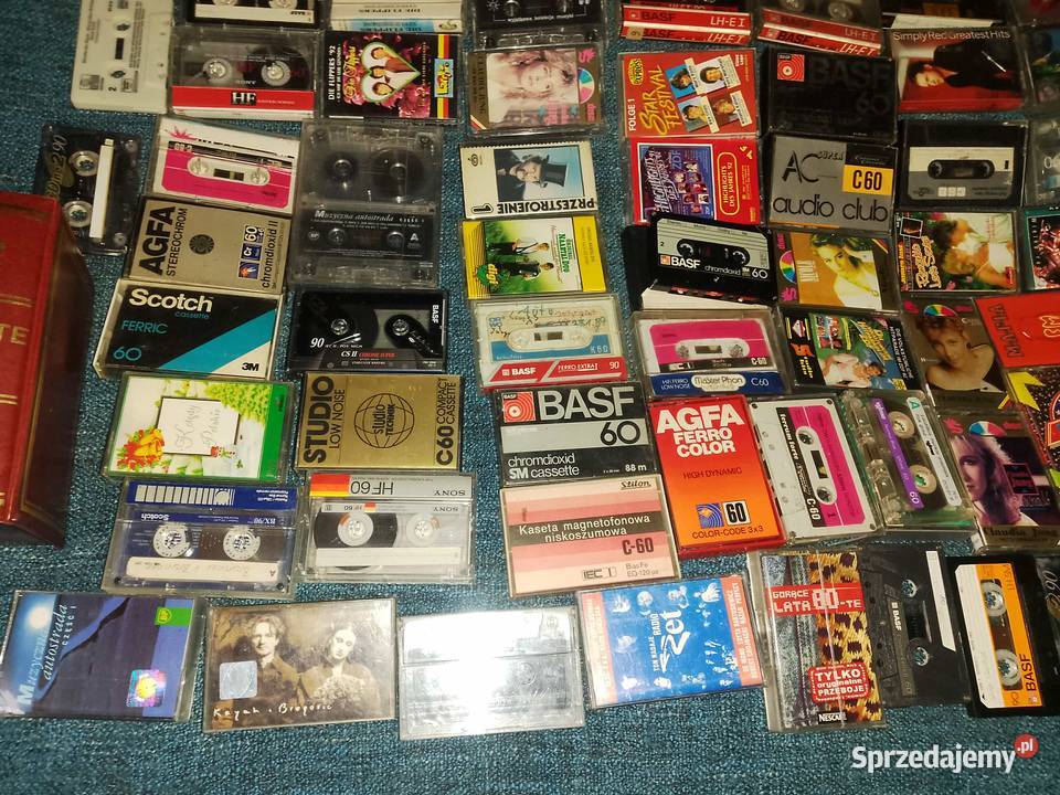 kasety magnetofonowe polskie i zagraniczne dolnośląskie