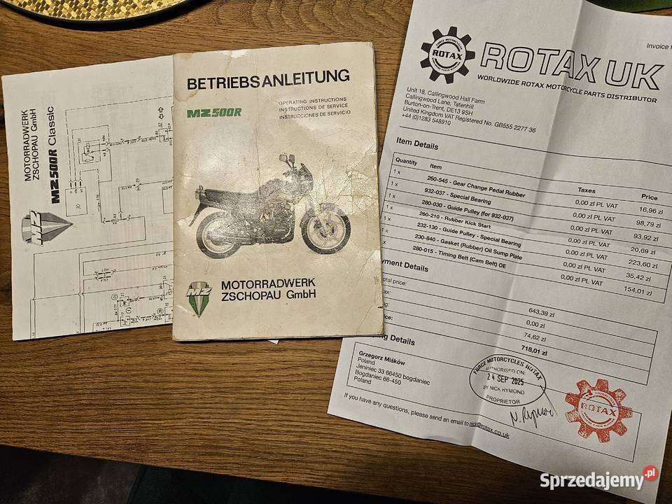 Mz rotax 500 lubuskie Gorzów Wielkopolski