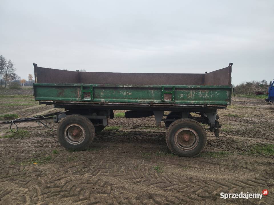 Przyczepa wywrotka 2 strony Hl6011 rolnicza 6