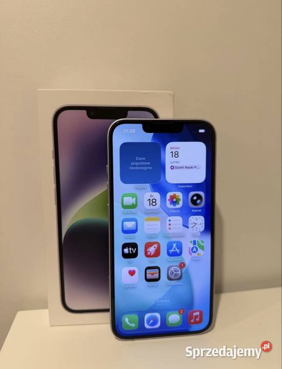 Apple iPhone 14 128GB Purple Idealny Kalisz
