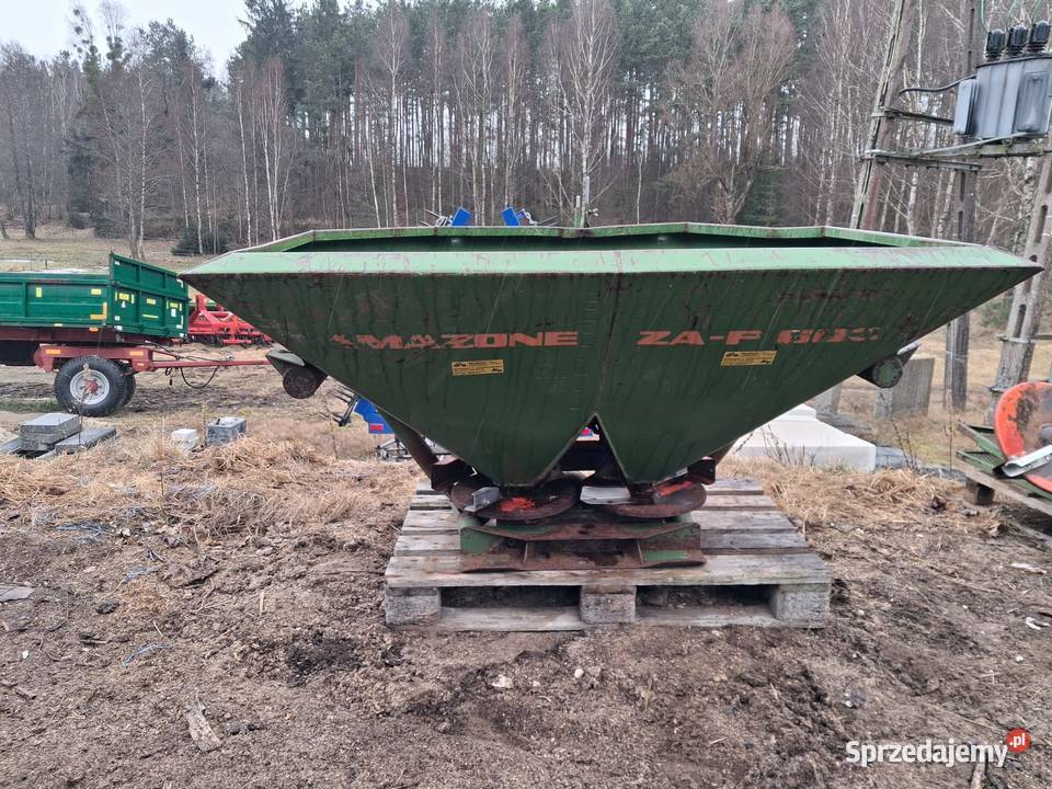 Rozsiewacz nawozu Amazone ZAF 602 pomorskie Borowy Młyn sprzedam