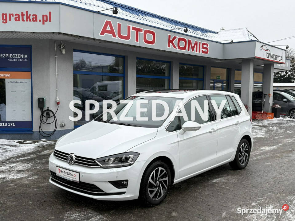 Volkswagen Golf Sportsvan Rezerwacja I 2014 centralny zamek Tarnowskie Góry