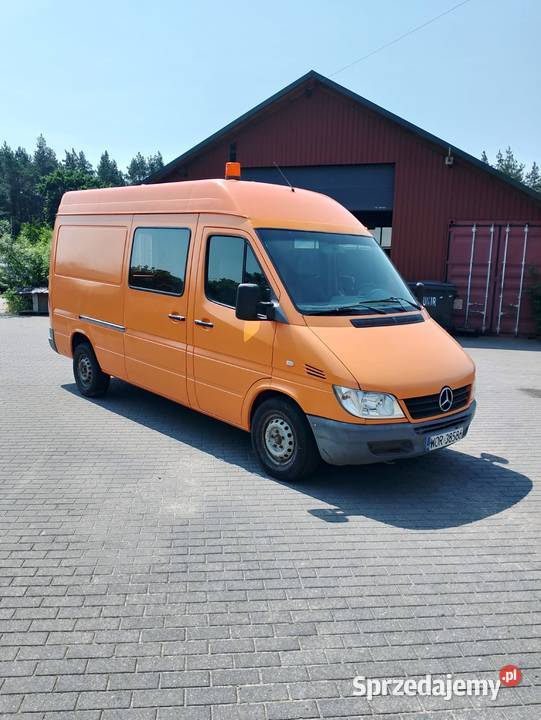MercedesBenz Sprinter 211 CDI 2003 sprawny 14 545602km Samochody dostawcze mazowieckie Ostrów Mazowiecka