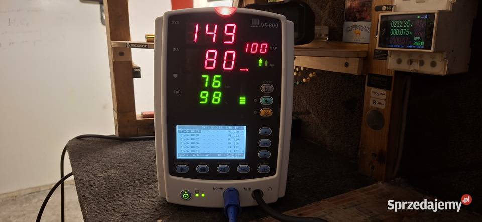 Kardiomonitor dorosłych dzieci i noworodków Zielona Góra