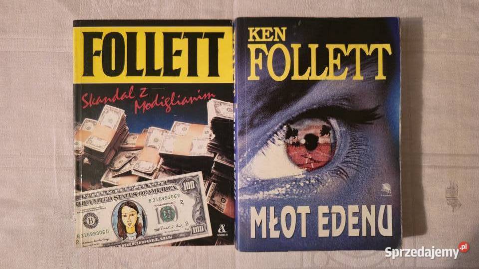 Ken Follett zeataw książek 18 Rok wydania 1992 Gliwice sprzedam