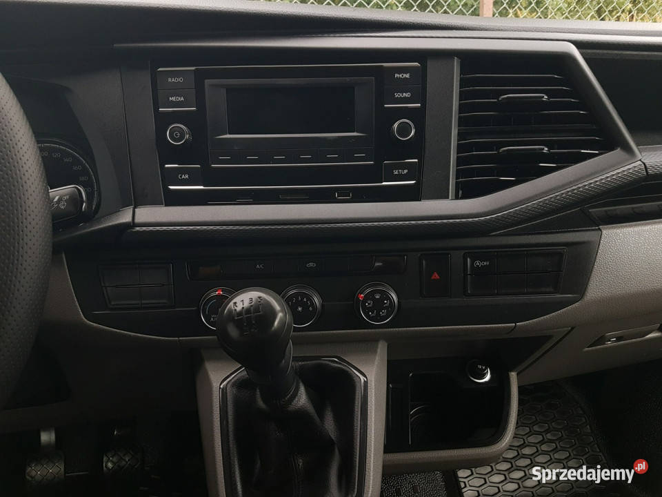 Volkswagen Transporter T6 DOKA 6OSÓB PAKA pełny VAT Samochody dostawcze Poręba