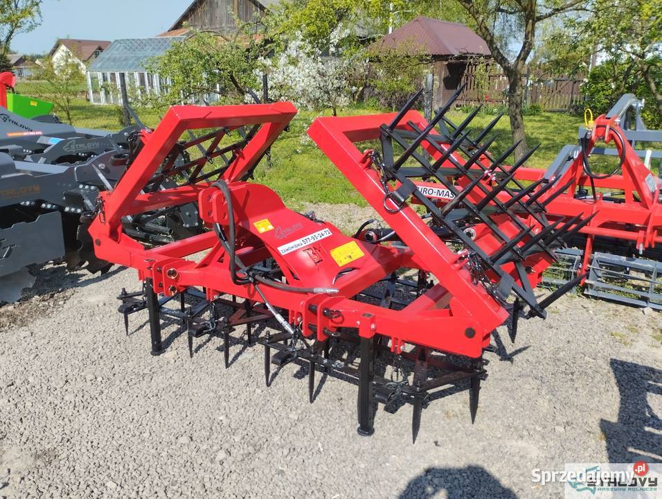 Brona polowa ciężka 4 polowa JBM hydraulicznie nieuszkodzony Barchaczów