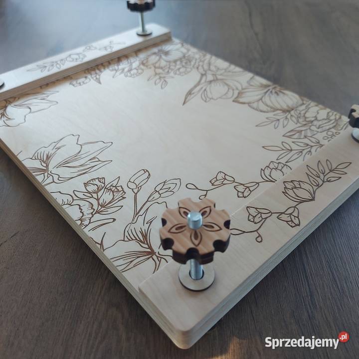 Prasa do suszenia kwiatów ziół zielnik Praska Tworkowa