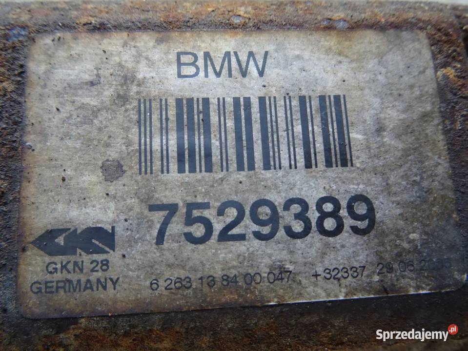 BMW E60 E61 xdrive dyferencjał skrzynia półoś Parcice