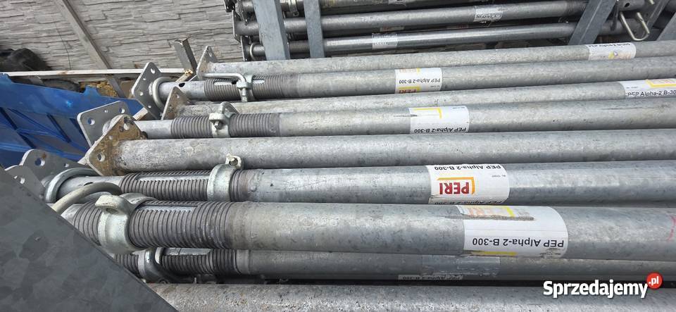 Stemple podpory budowlane Peri Alpha 3m Pozostałe