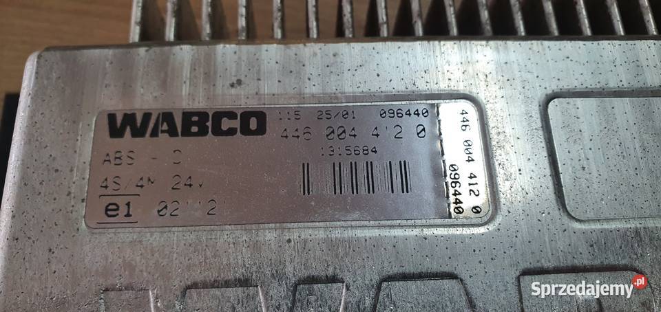 STEROWNIK MODUŁ KASETA ABS DAF WABCO 4460044120 Bieleń