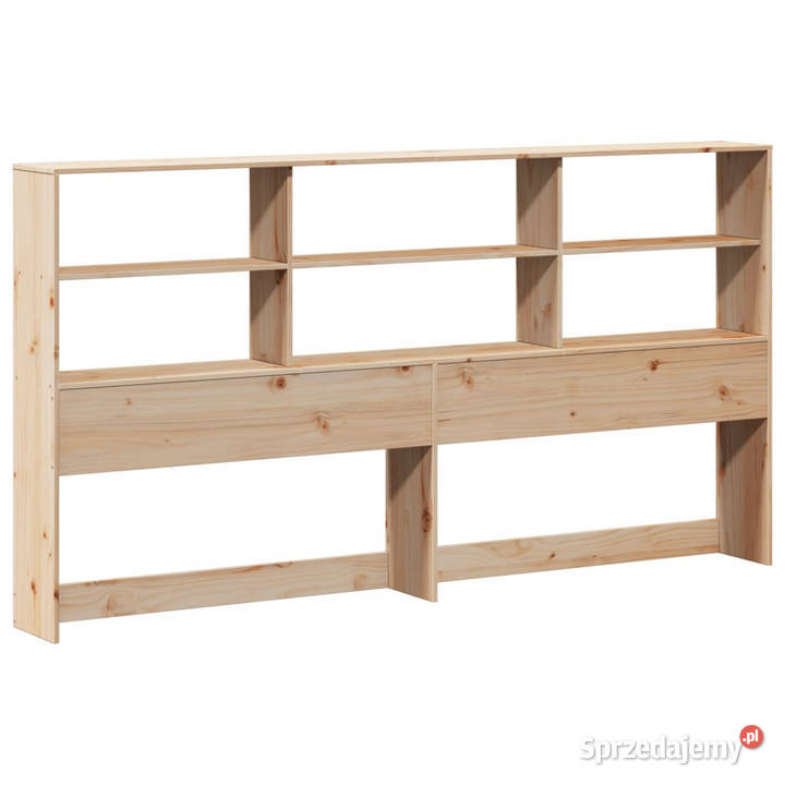Łóżko z regałem bez materaca lite drewno 180x200 Warszawa