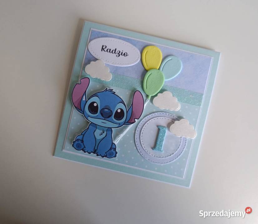 Personalizowana Kartka urodzinowa ręcznie Łódź