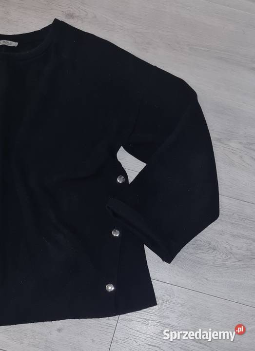Bluza damska basic czerń Zara 38M łódzkie Łódź