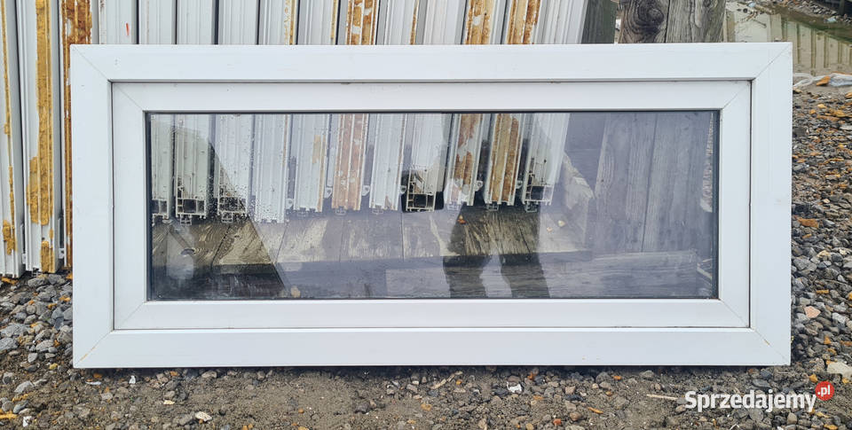OKNA KacprzaK 125X58 OKNO Używane Plastikowe PCV Okna ścienne Lublin