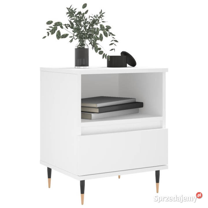 Szafka nocna biała 40x35x50 materiał Warszawa sprzedam