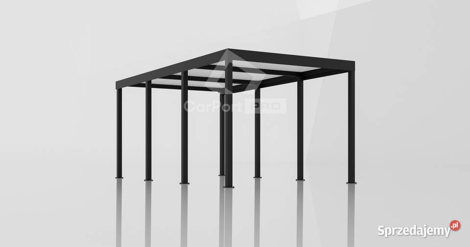 CarPort PREMIUM wiata samochodowa 3x5 antracyt