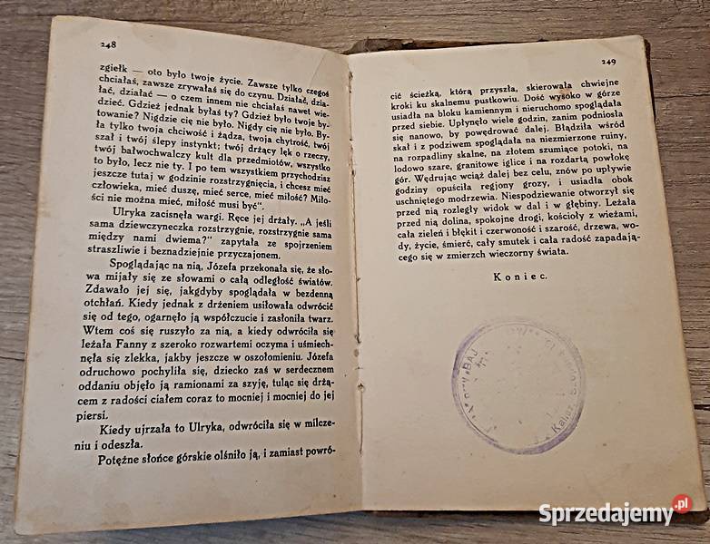 Zemsta losu Jakób Wassermann Antykwariat sprzedam